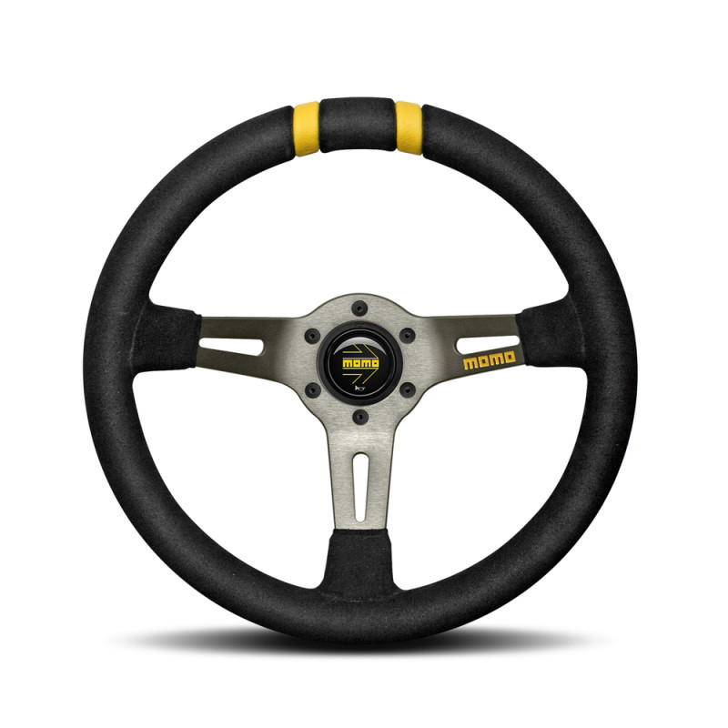 MOMO Drifting Steering Wheel - Suede